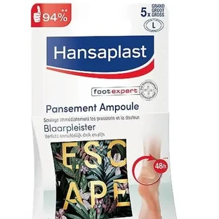 Hansaplast | Пластыри от мозолей, размер L | 5 шт.