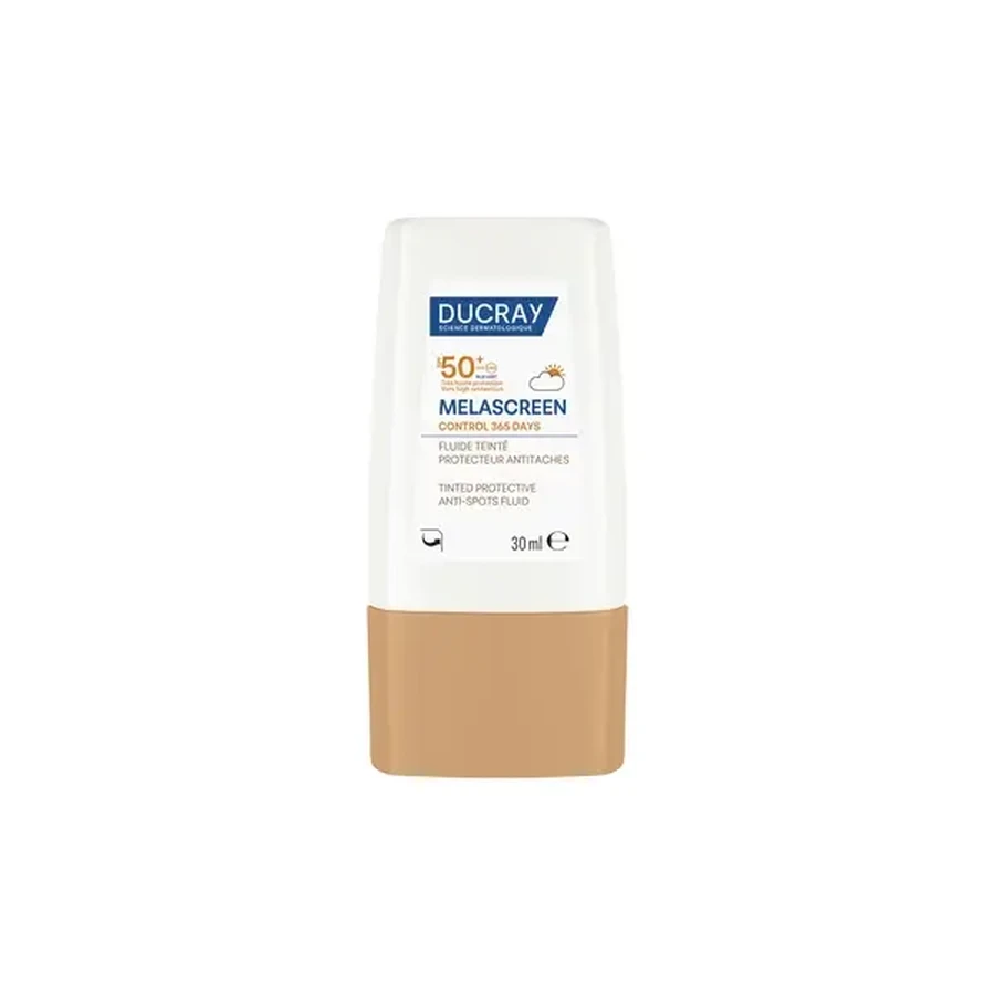 Ducray | Melascreen — жидкий солнцезащитный крем против пигментных пятен, SPF 50+ с оттенком | 30 мл: цены и характеристики