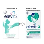 Elevit 3, мультивитамины для послеродового периода и периода грудного вскармливания, 2×30 капсул, Bayer: цены и характеристики