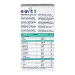 Elevit 3, мультивитамины для послеродового периода и периода грудного вскармливания, 2×30 капсул, Bayer: цены и характеристики