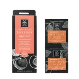 Apivita Express Beauty Scrub для делікатного пілінгу з абрикосами, 2x8 мл