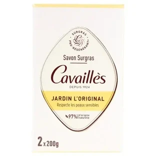 Cavaillès Jardin l'Original, мило з підвищеним вмістом жиру, 2 × 200 г