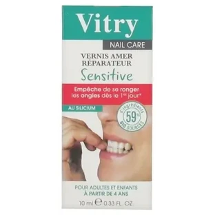 Vitry Nail Care Sensitive — гіркий відновлюючий лак, 10 мл