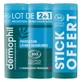 Dermophil Indien — органічний захисний бальзам для сухих губ, упаковка з 2 штук (по 4 г кожна) + 1 у подарунок