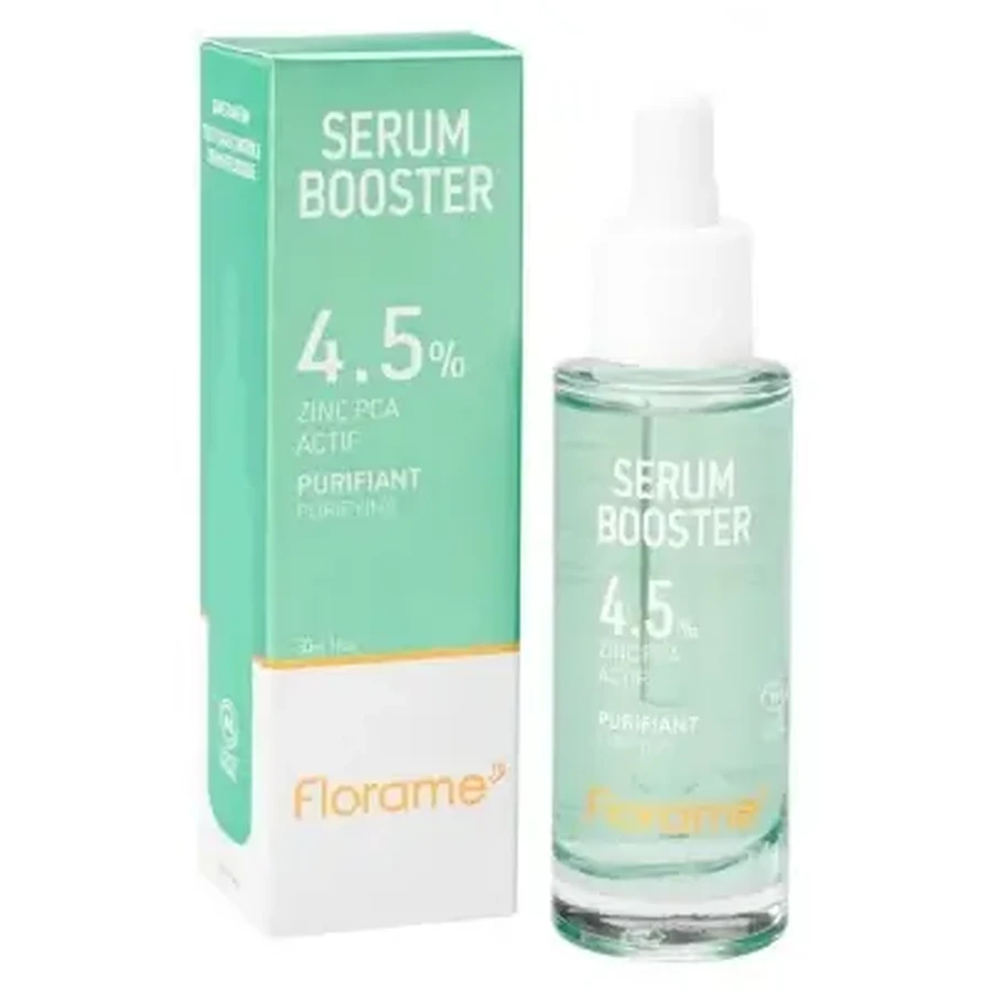 Florame Очищуючий сироватка-бустер із 4,5% активного органічного цинку PCA, 30 мл: ціни та характеристики