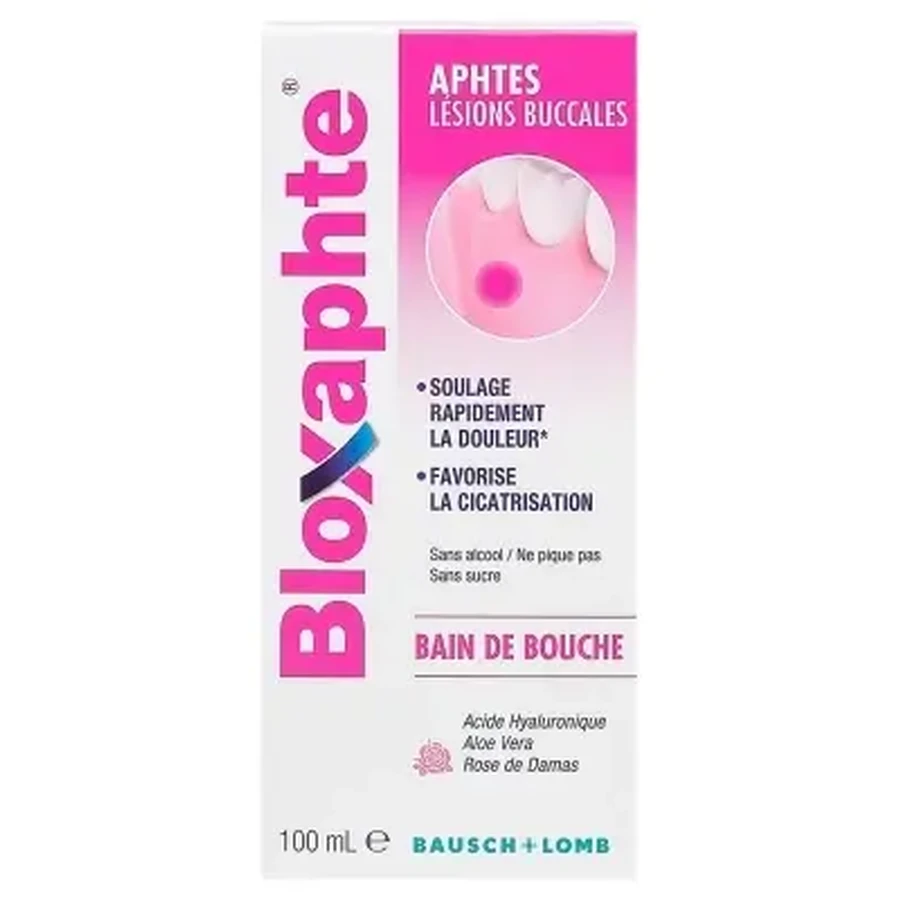 Bausch + Lomb BloXaphte, ополаскиватель для полости рта, 100 мл: цены и характеристики