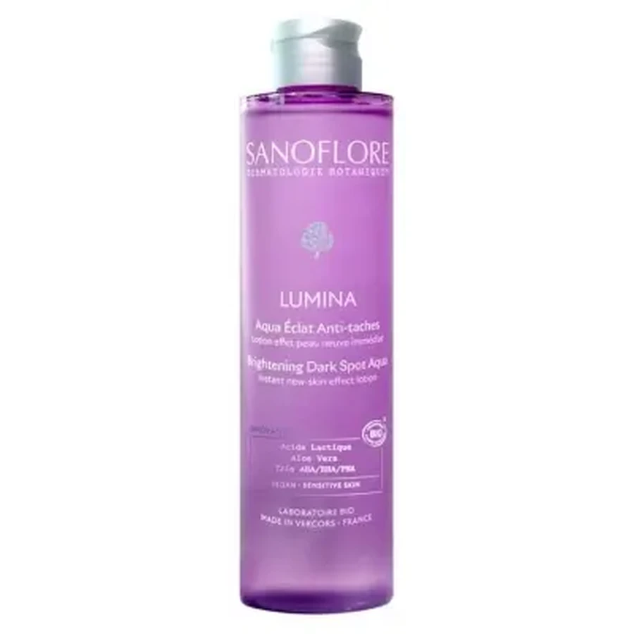 Sanoflore Lumina Organic Aqua Éclat Лосьйон проти пігментних плям 200 мл: ціни та характеристики