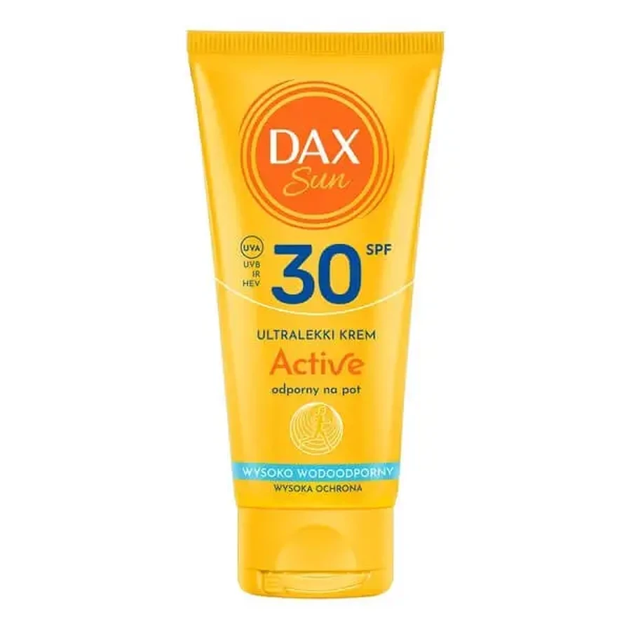 Dax Sun Active, сверхлегкий крем для лица, SPF 30, 50 мл: цены и характеристики