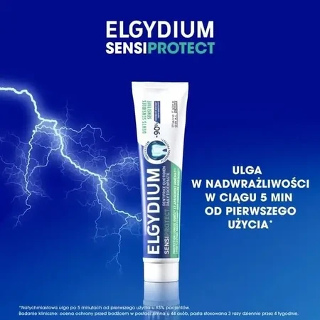Elgydium SensiProtect, зубна паста для чутливих зубів, 75 мл: ціни та характеристики