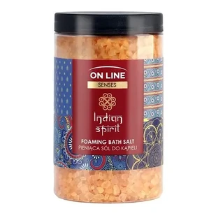 On Line Senses Indian Spirit, піниста сіль для ванни, 480 г