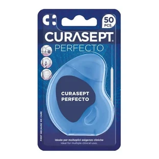 Curasept Perfecto, зубна нитка, вощена, 50 шт.