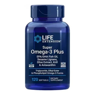 Life Extension Super Omega-3 Plus, капсулы, 120 шт.