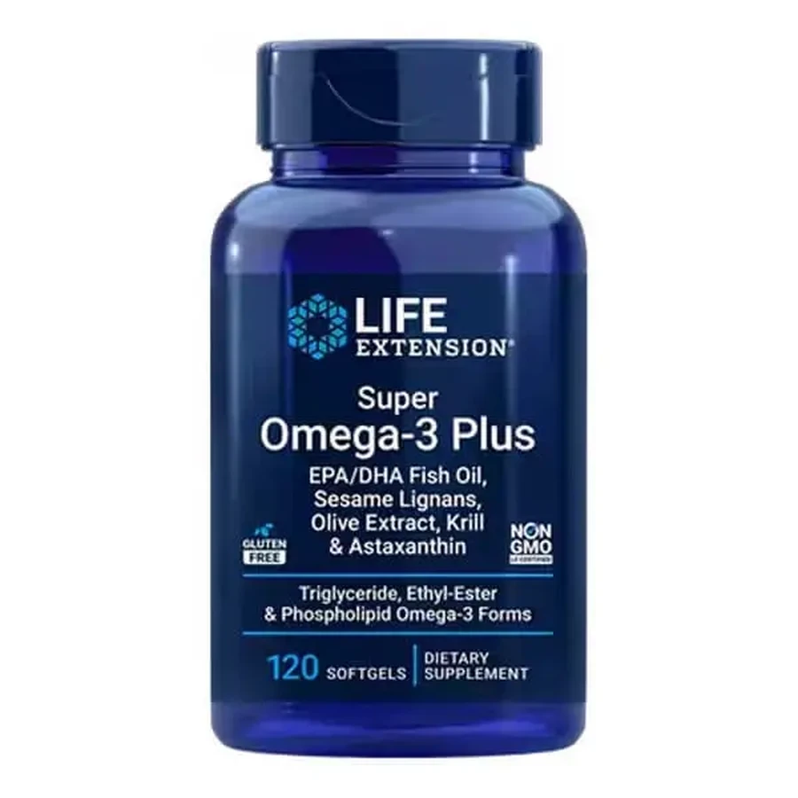 Life Extension Super Omega-3 Plus, капсулы, 120 шт.: цены и характеристики