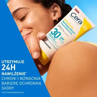 CeraVe, незаметный увлажняющий солнцезащитный лосьон SPF 30, 177 мл