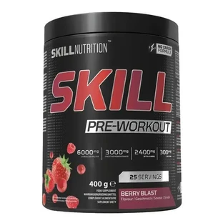 Skill Nutrition Skill Pre-Workout, порошок, вкус «berry blast», 400 г