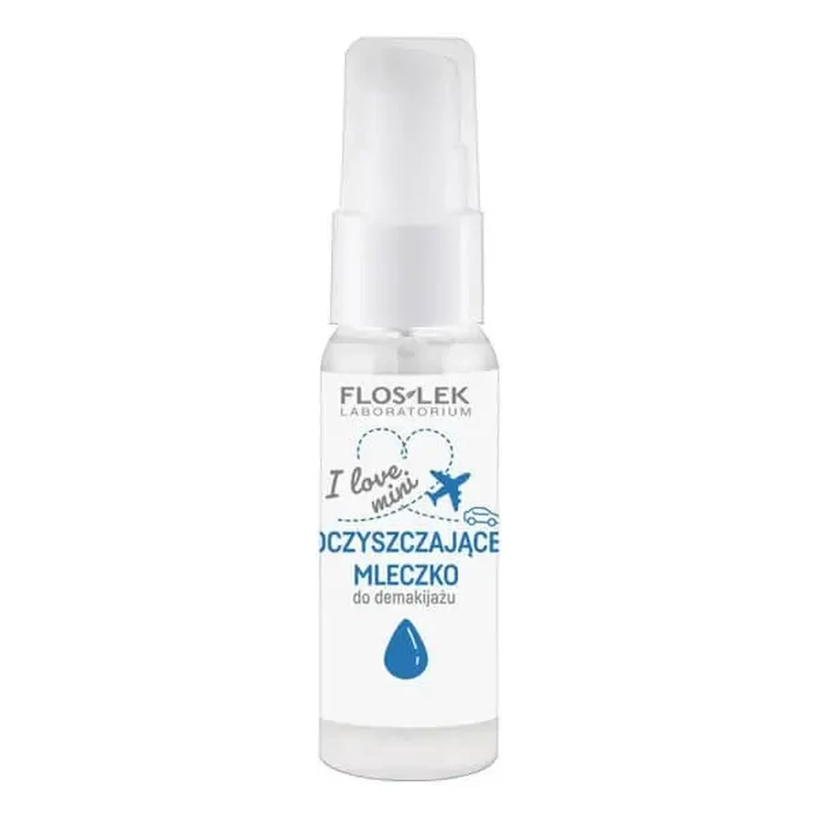 Flos-Lek I love mini, очищающее молочко для снятия макияжа, 30 мл: цены и характеристики