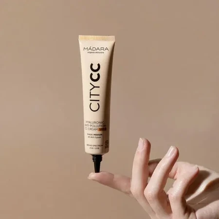 Madara Hyaluronic Anti-Pollution CC Cream SPF 15, тональний крем, відтінок Tan, 40 мл: ціни та характеристики