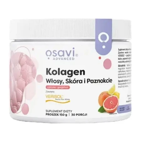 Osavi Коллаген для волос, кожи и ногтей, порошок, со вкусом лимона и грейпфрута, 150 г: цены и характеристики