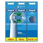 Oral-B, Precision Clean, сменные насадки, 6 шт.: цены и характеристики