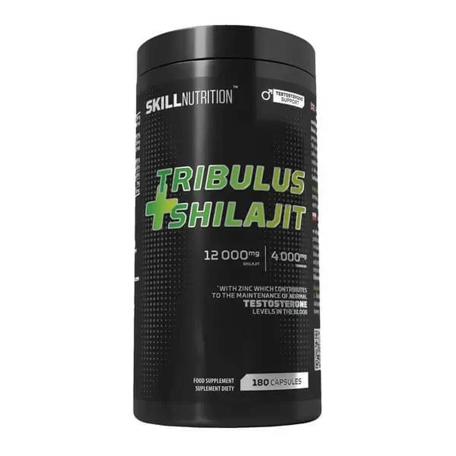Skill Nutrition Tribulus + Шиладжит, капсулы, 180 шт.: цены и характеристики