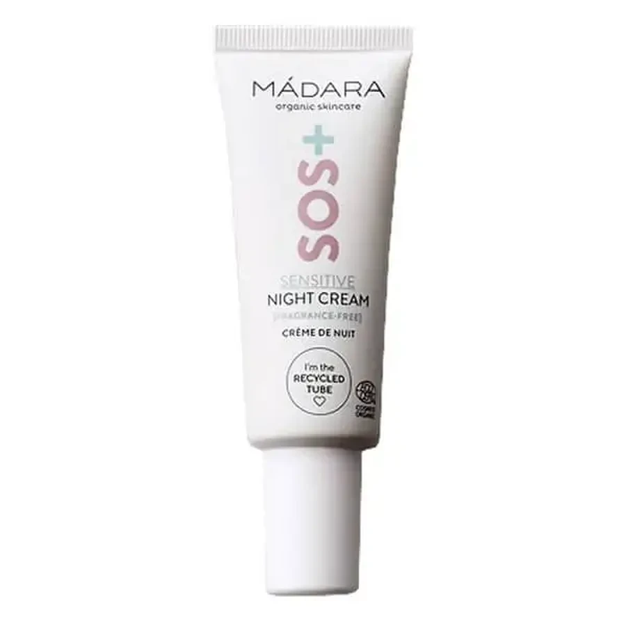 Madara SOS+ Sensitive Night Cream, ночной крем для чувствительной кожи, дорожный формат, 17 мл: цены и характеристики