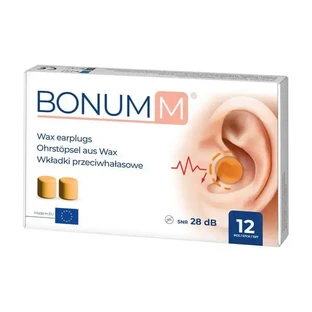Bonumm, шумоізолюючі вкладиші, 12 шт.