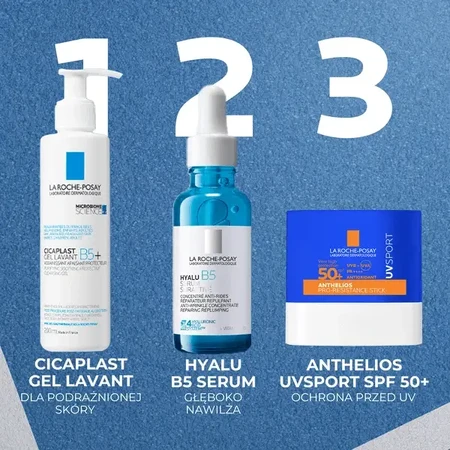 La Roche-Posay Anthelios UVSPORT, солнцезащитный стик SPF 50+, 10 мл: цены и характеристики