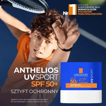 La Roche-Posay Anthelios UVSPORT, солнцезащитный стик SPF 50+, 10 мл: цены и характеристики