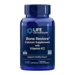 Life Extension Bone Restore с витамином K2, капсулы, 120 шт.