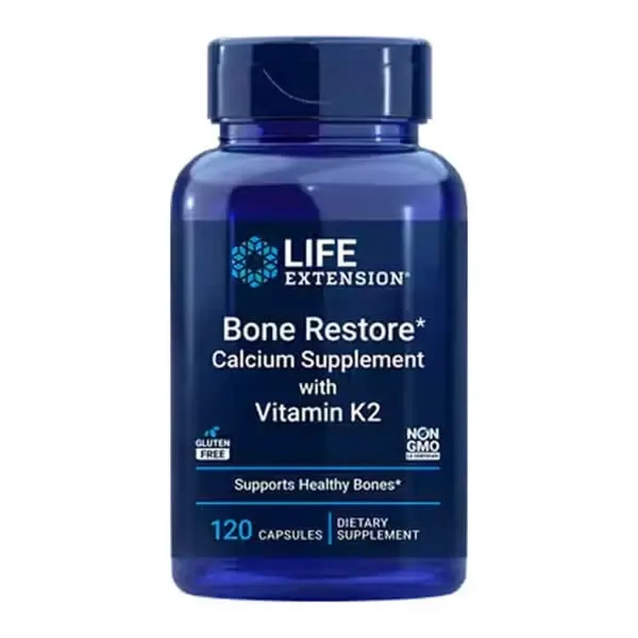 Life Extension Bone Restore с витамином K2, капсулы, 120 шт.: цены и характеристики