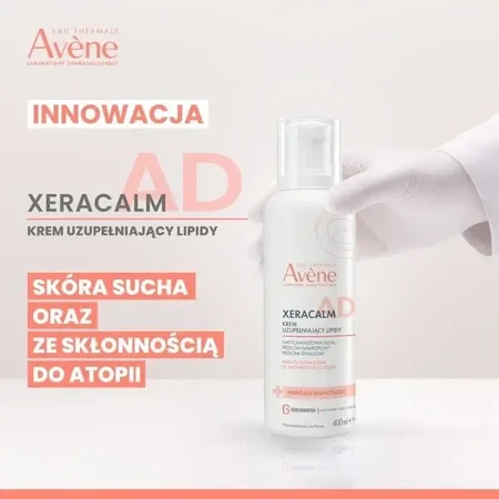 Avene Eau Thermale Xera Calm A.D, крем для відновлення ліпідного шару, 400 мл: ціни та характеристики