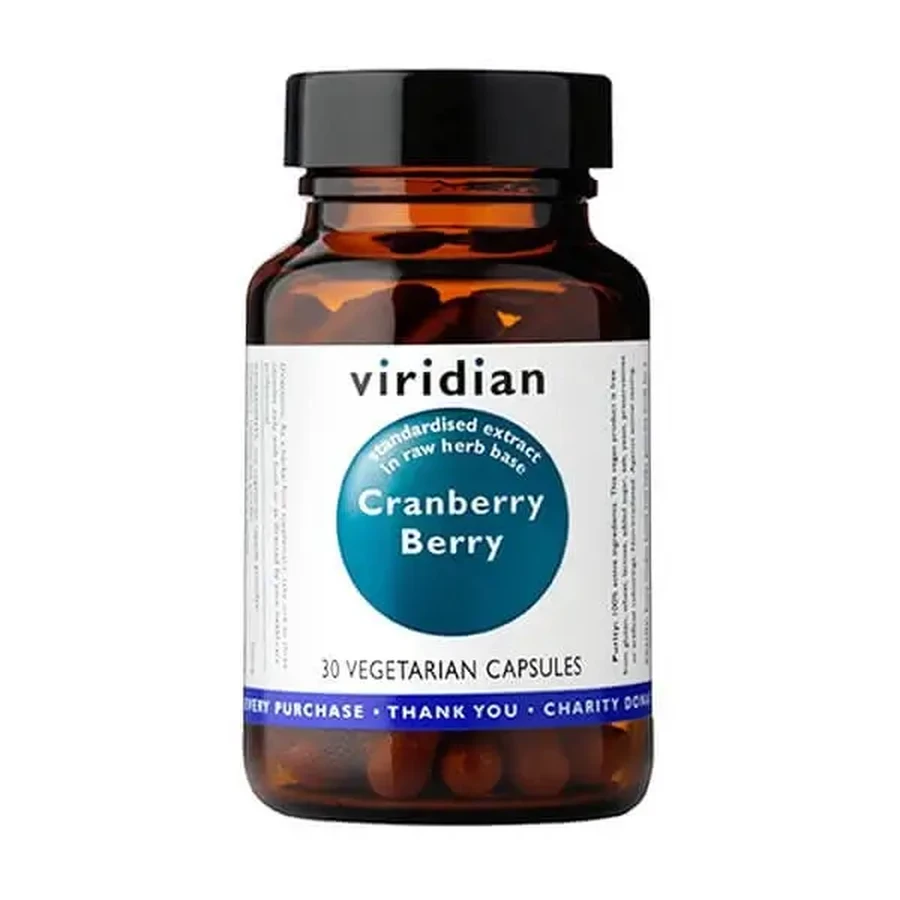 Viridian Екстракт журавлини, капсули, 30 шт.: ціни та характеристики