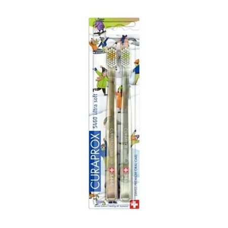 Curaprox CS 5460 Winter, зубные щетки, ультрамягкие, 2 шт.: цены и характеристики