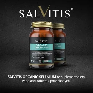 Salvitis Organic Selenium (Органічний селен), таблетки з оболонкою, 120 шт.