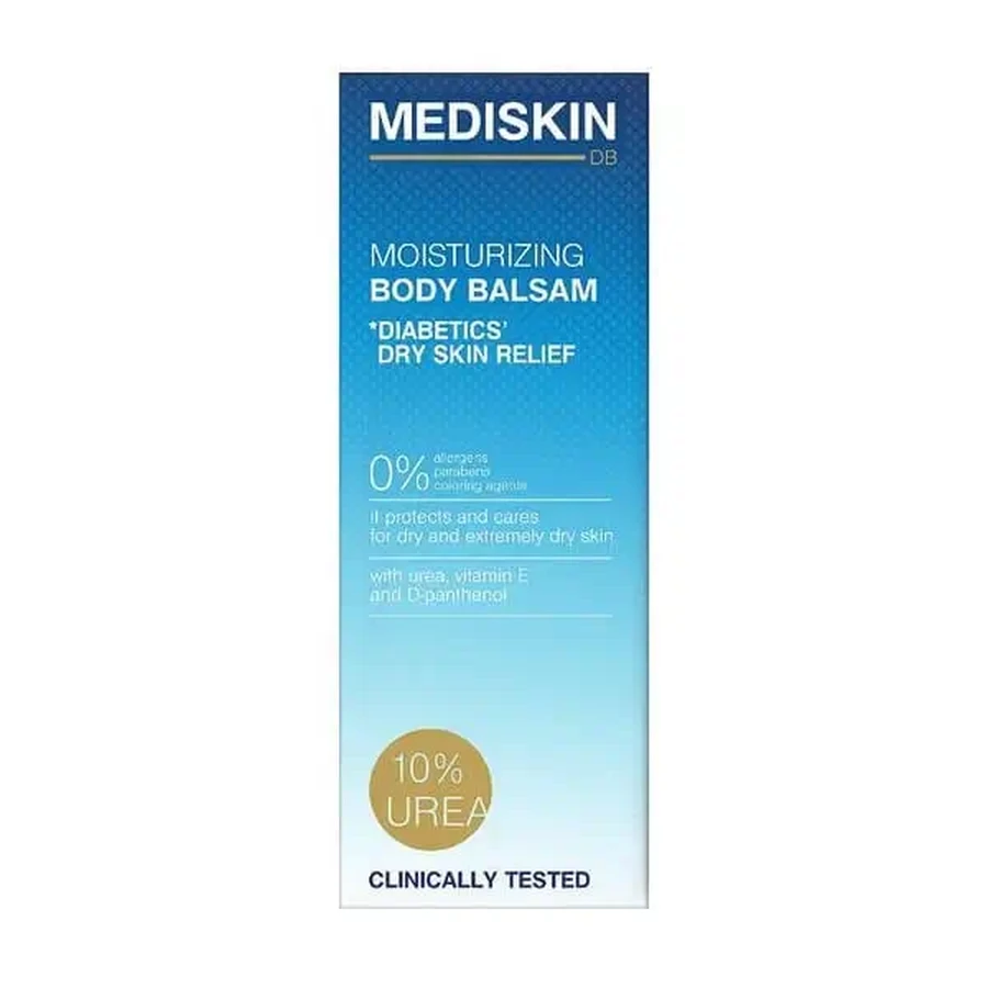 Mediskin DB, бальзам для тіла з 10% сечовиною, 200 мл: ціни та характеристики