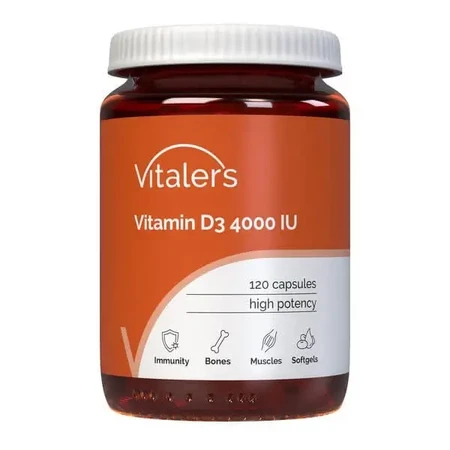 Vitaler’s Витамин D3 4000 МЕ, капсулы, 120 шт.: цены и характеристики