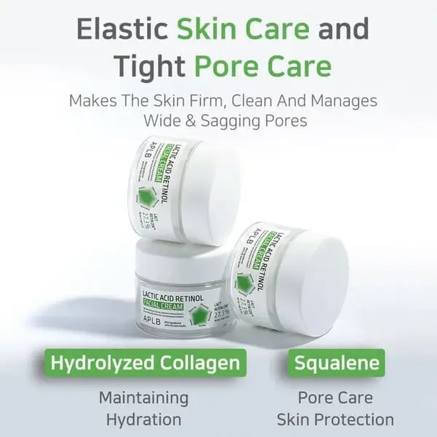 APLB Lactic Acid Retinol Facial Cream, восстанавливающий крем для лица с молочной кислотой и ретинолом, 55 мл: цены и характеристики