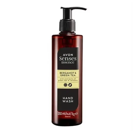 Avon Senses Essence, жидкое мыло для рук, «Бергамот и зеленый чай», 250 мл: цены и характеристики