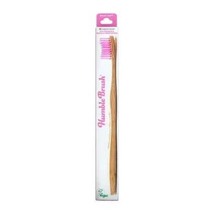 Humble Brush, бамбукова зубна щітка, м’яка, рожева, 1 шт.