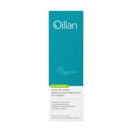 Oillan Oil Control, легкий увлажняющий и матирующий гель-крем для лица для комбинированной и жирной кожи, 50 мл: цены и характеристики