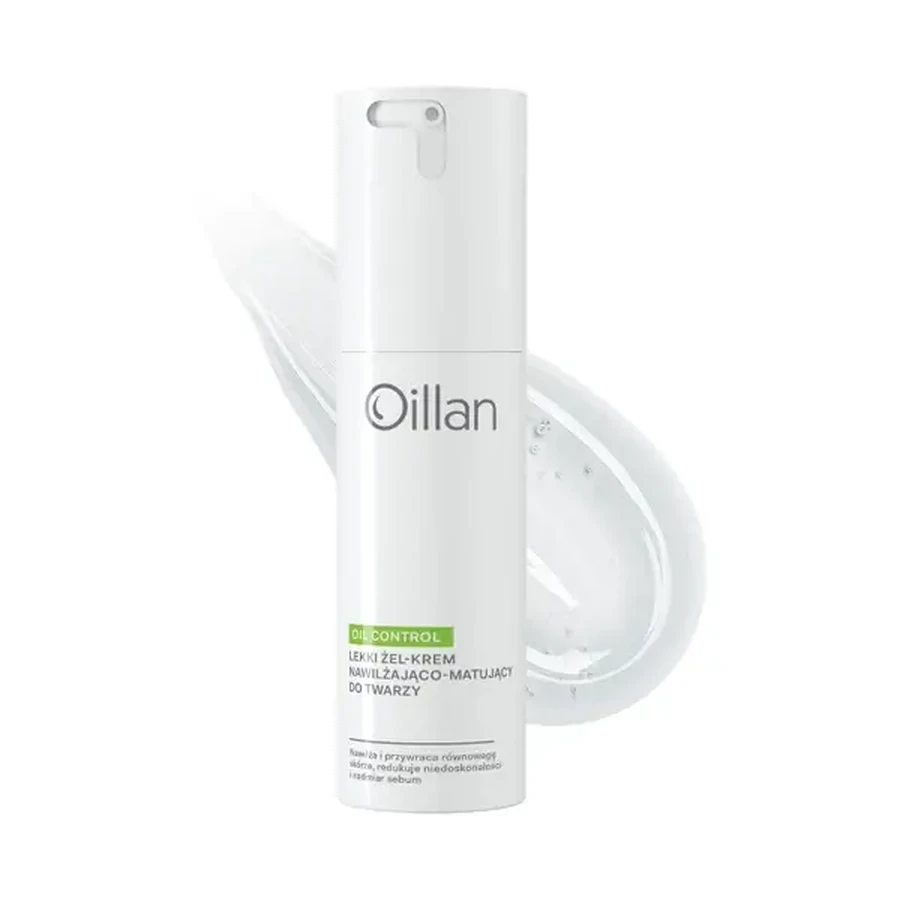 Oillan Oil Control, легкий увлажняющий и матирующий гель-крем для лица для комбинированной и жирной кожи, 50 мл: цены и характеристики