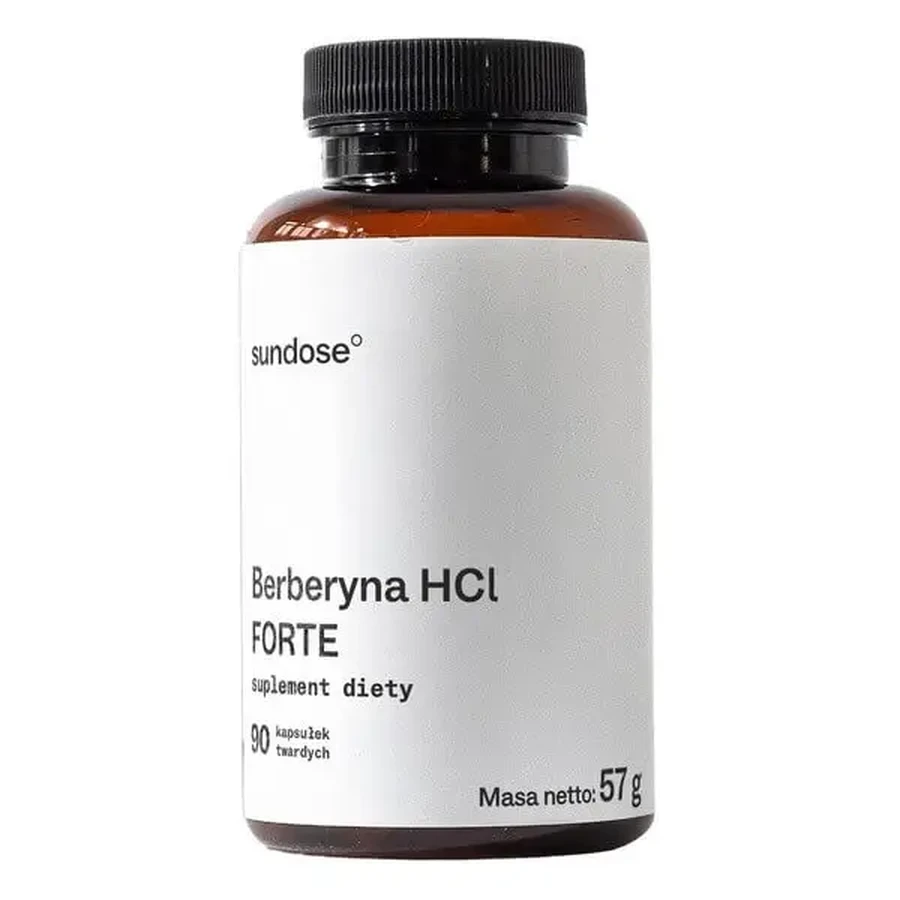 Sundose Берберин HCl Forte, твердые капсулы, 90 шт.: цены и характеристики