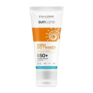 Enilome Healthy Beauty SunCare, крем для лица SPF 50+, антивозрастной комплекс, 50 мл