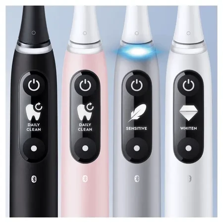Oral-B, серія iO 6, чорна, електрична зубна щітка: ціни та характеристики