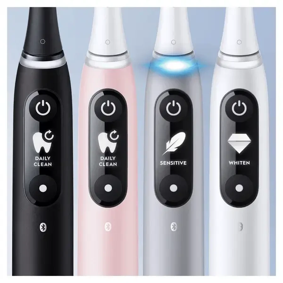 Oral-B, серія iO 6, чорна, електрична зубна щітка: ціни та характеристики