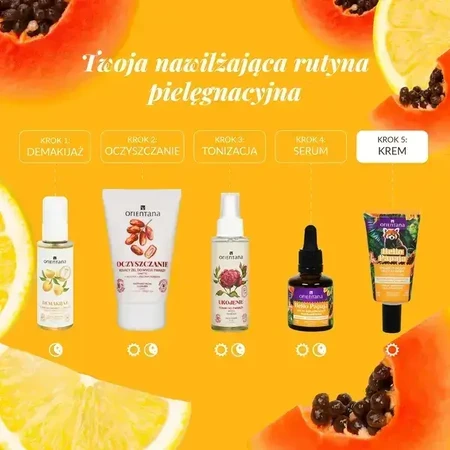 Orientana Hello Papaja, енергетичний денний крем для обличчя, 40 мл: ціни та характеристики