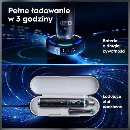 Oral-B iO 10, електрична зубна щітка, Cosmic Black, 1 шт.: ціни та характеристики