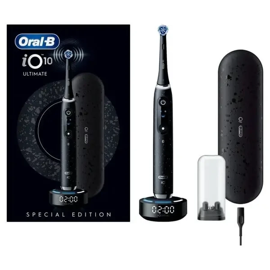 Oral-B iO 10, електрична зубна щітка, Cosmic Black, 1 шт.: ціни та характеристики