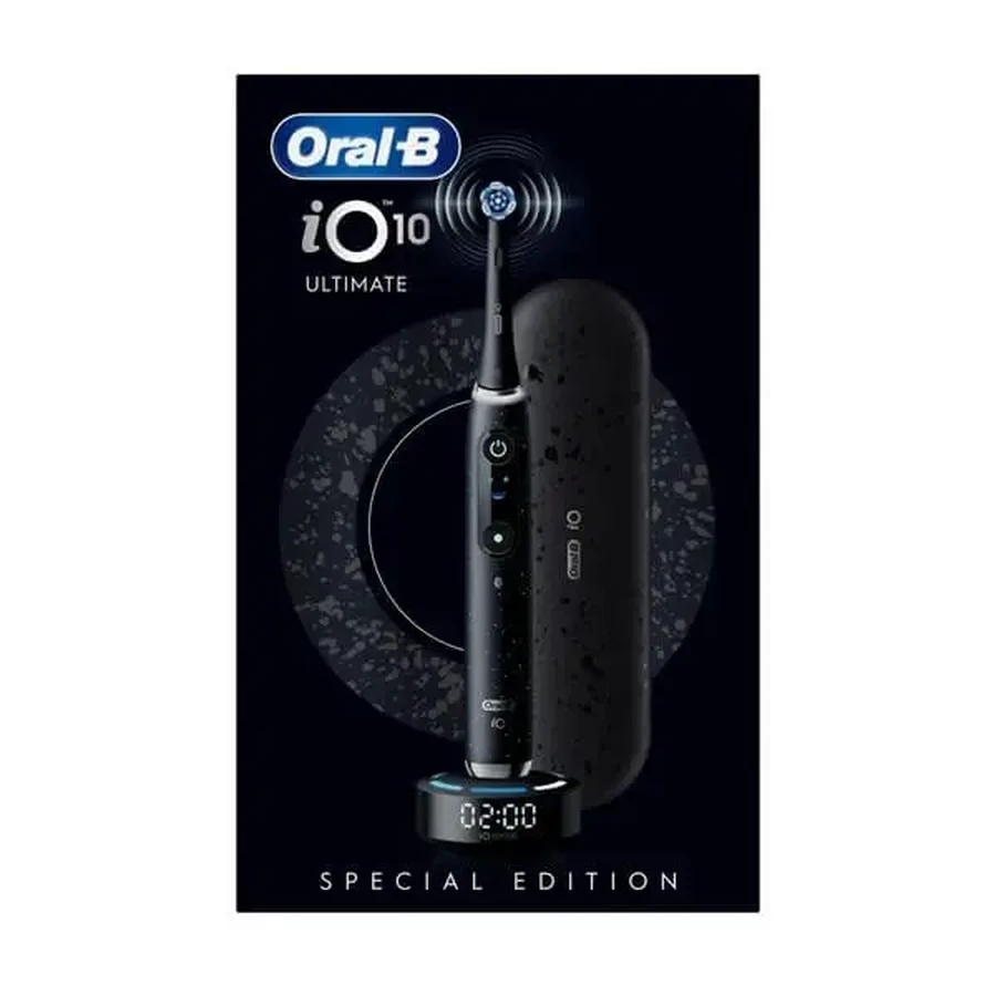 Oral-B iO 10, електрична зубна щітка, Cosmic Black, 1 шт.: ціни та характеристики