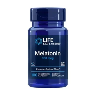Life Extension Мелатонін 300 мкг, капсули, 100 шт.
